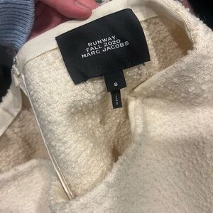 Marc Jacob’s Runway Fall 2020 Boucle Cream Skirt